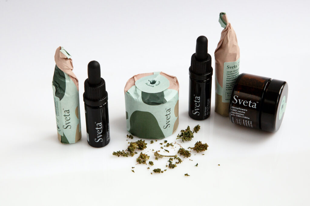 Sveta CBD Vollspektrum Öl und CBD Hanfblüten, Cannabidiol aus Österreich
